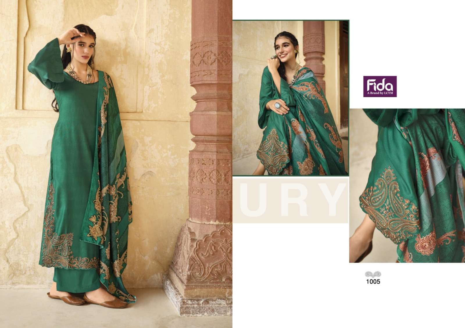 fida aliza 1 viscose elegant salwar suit catalog