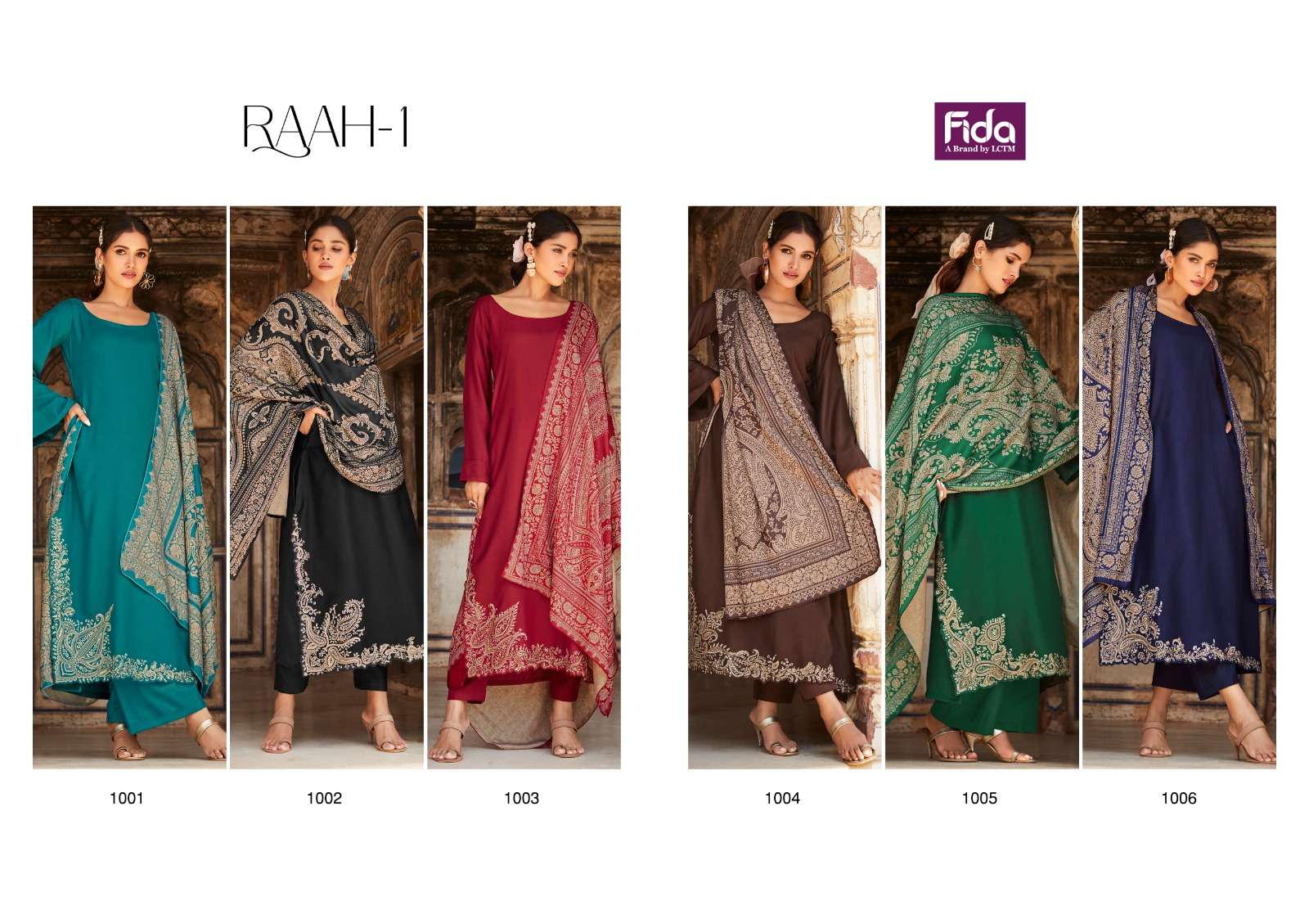 fida raah 1 staple elegant salwar suit catalog