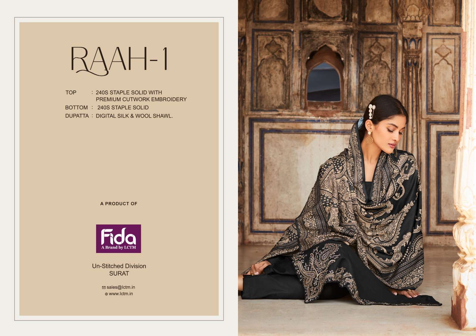 fida raah 1 staple elegant salwar suit catalog