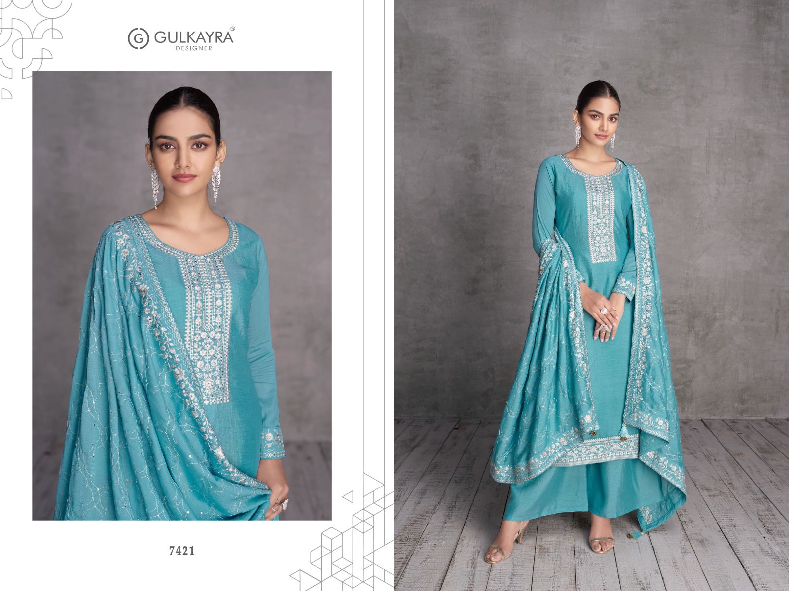 Gulkayra Designer zoya silk innovative look salwar suit catalog