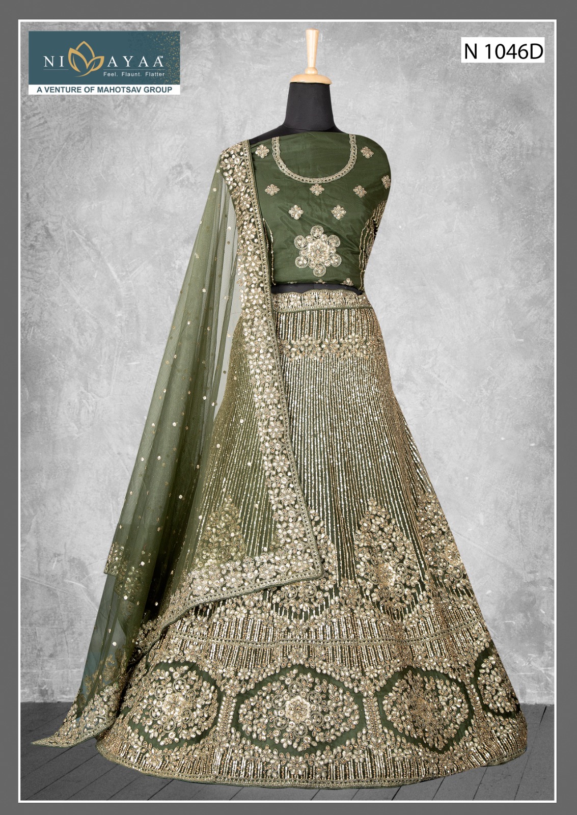 mahotsav maharani vol 1 net silk festive look lehenga catalog