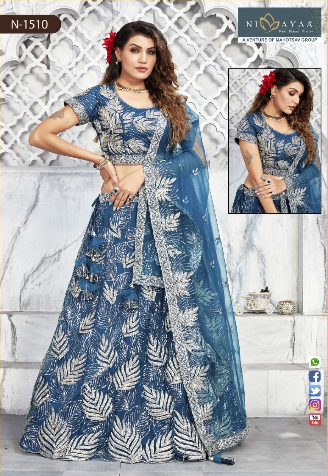 mahotsav nimaya pari net new and modern look salwar suit catalog