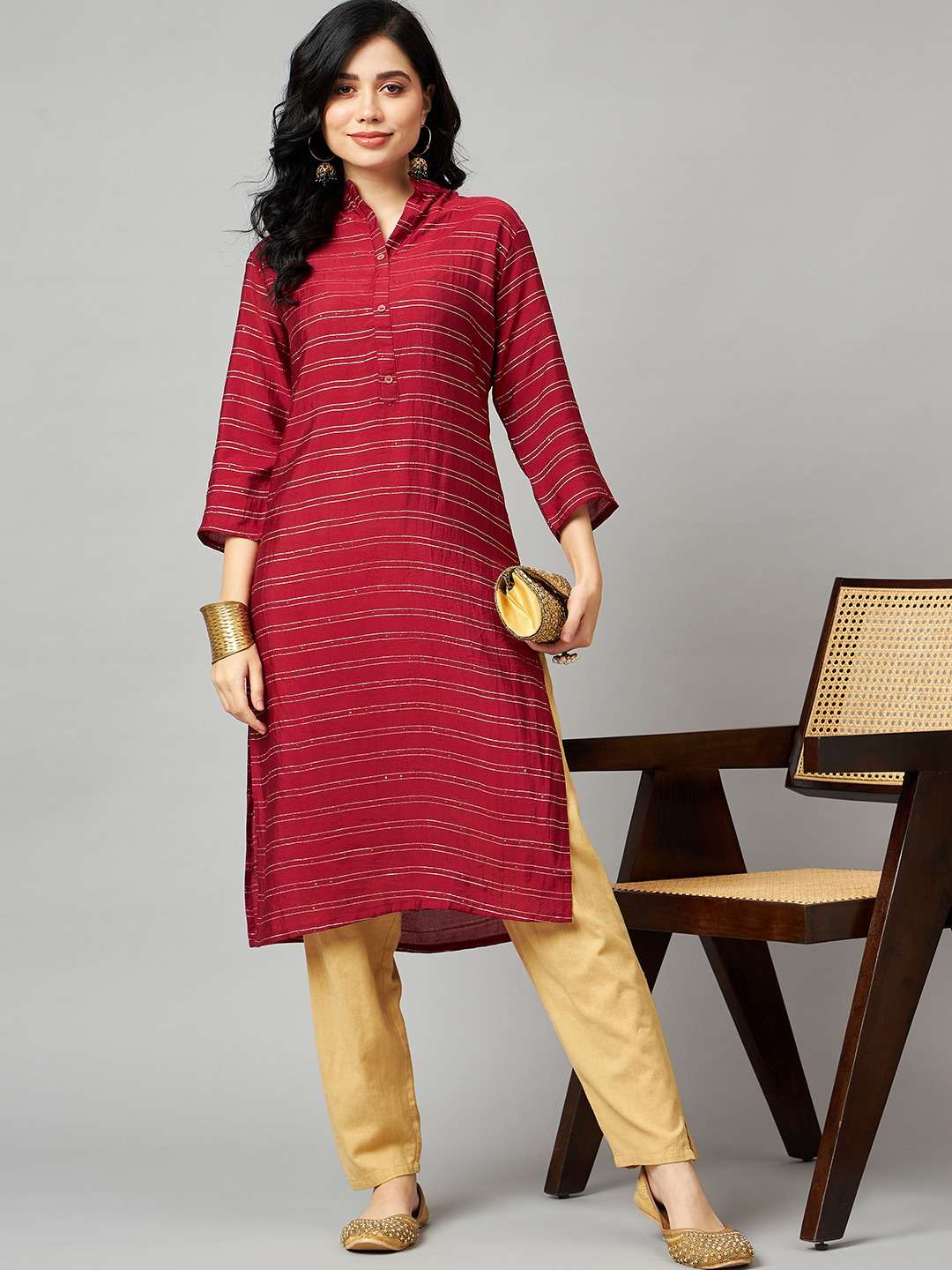 mahotsav sabella chanderi silk innovative look kurti catalog