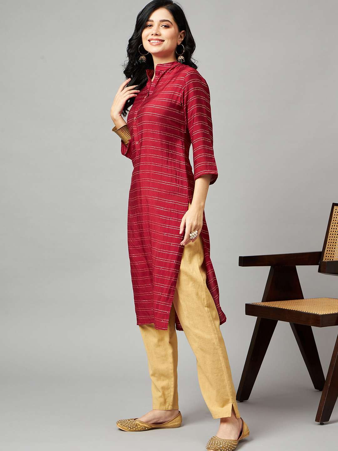 mahotsav sabella chanderi silk innovative look kurti catalog