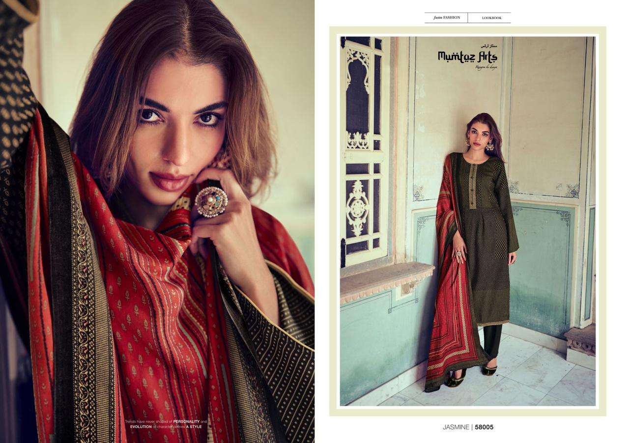 mumtaz art jasmine pashmina regal look salwar suit catalog