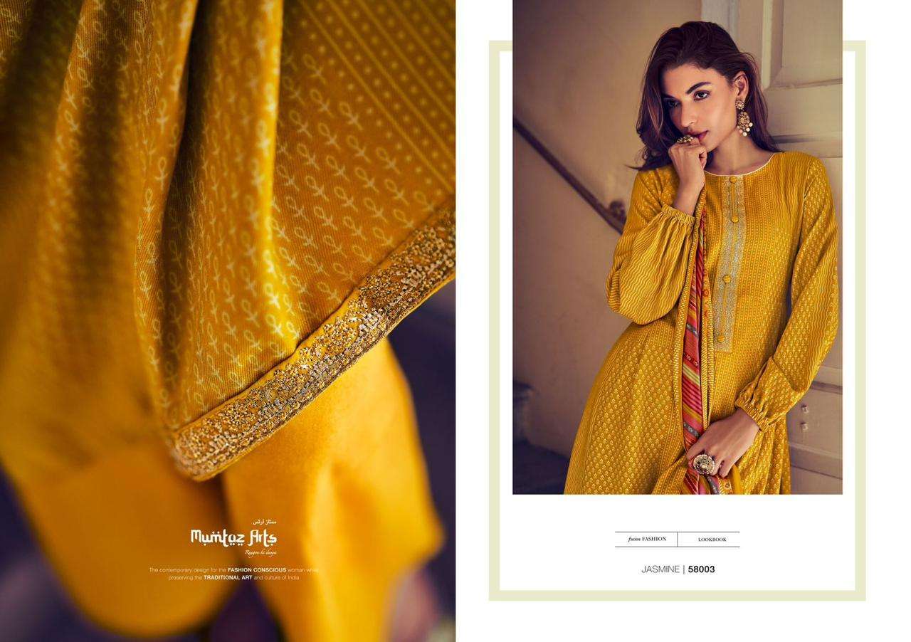 mumtaz art jasmine pashmina regal look salwar suit catalog