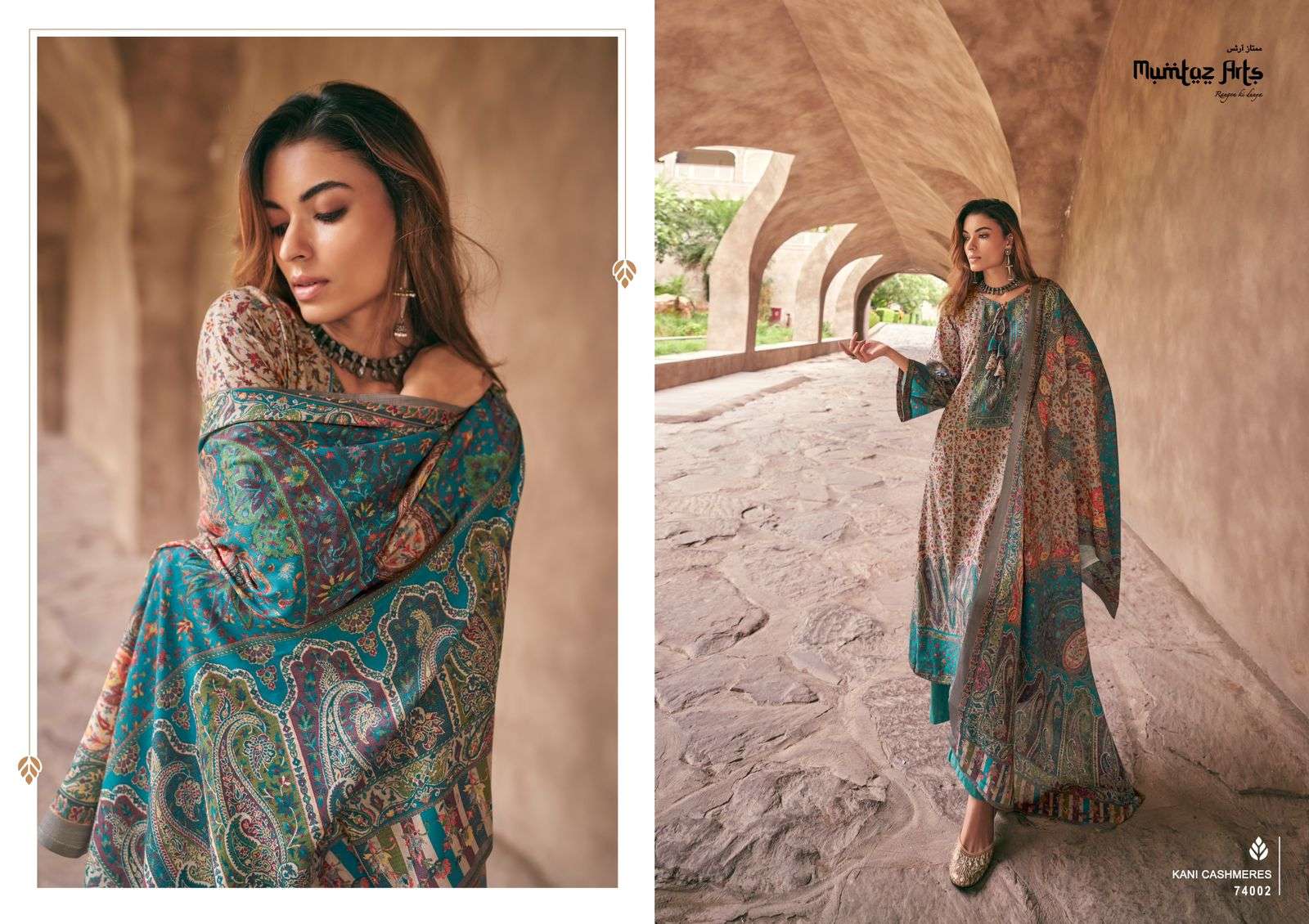 mumtaz art kani cashmere pasmina viscose regal look salwar suit catalog