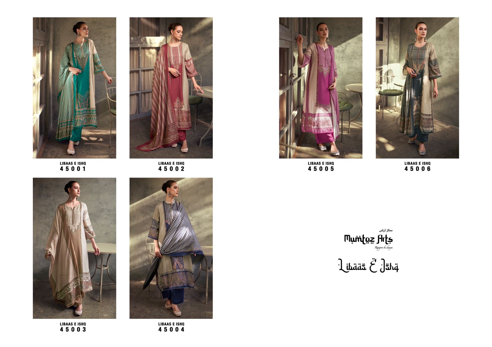 mumtaz art Libas E Ishq viscose gorgeous look salwar suit catalog