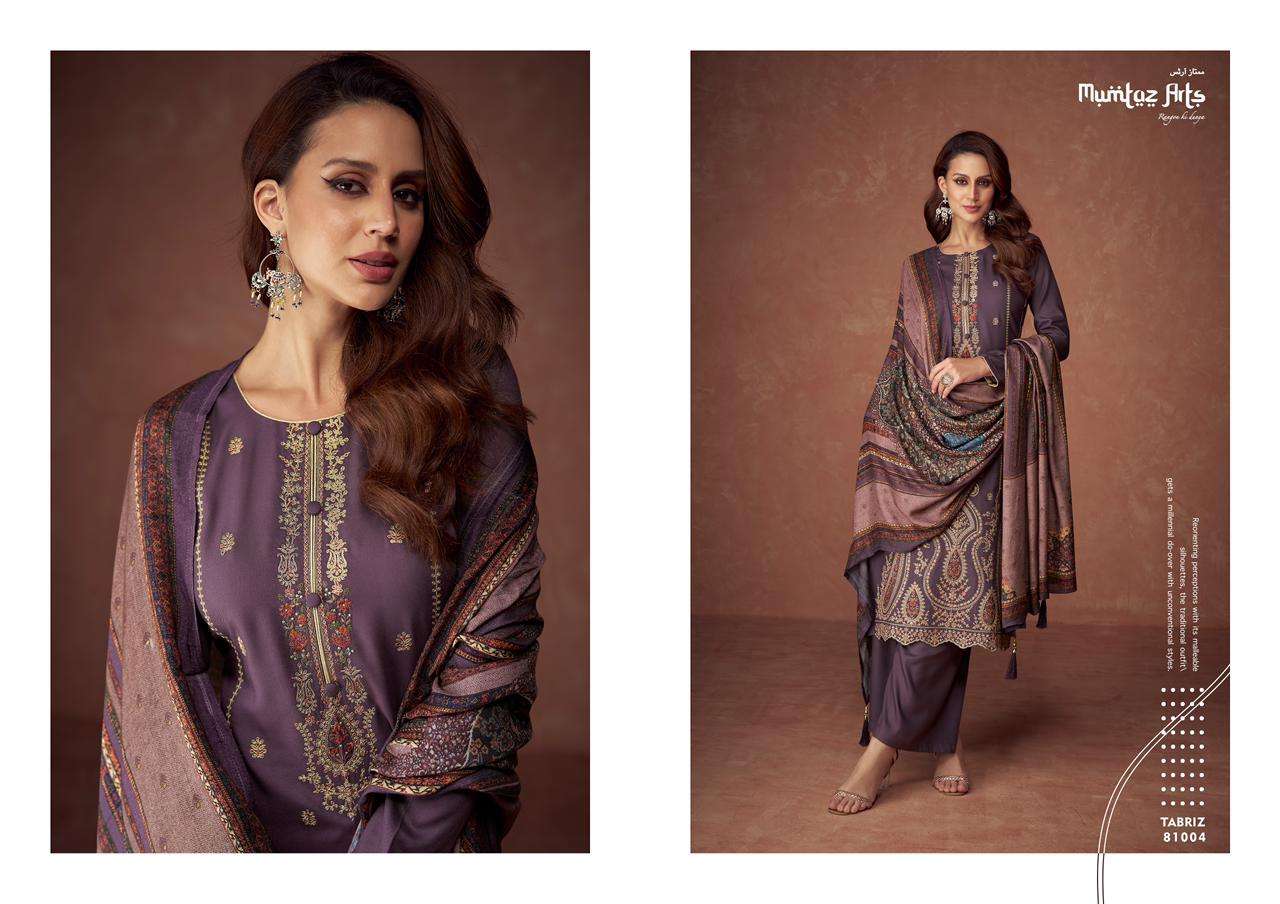 mumtaz art The Tabriz viscose regal look salwar suit catalog