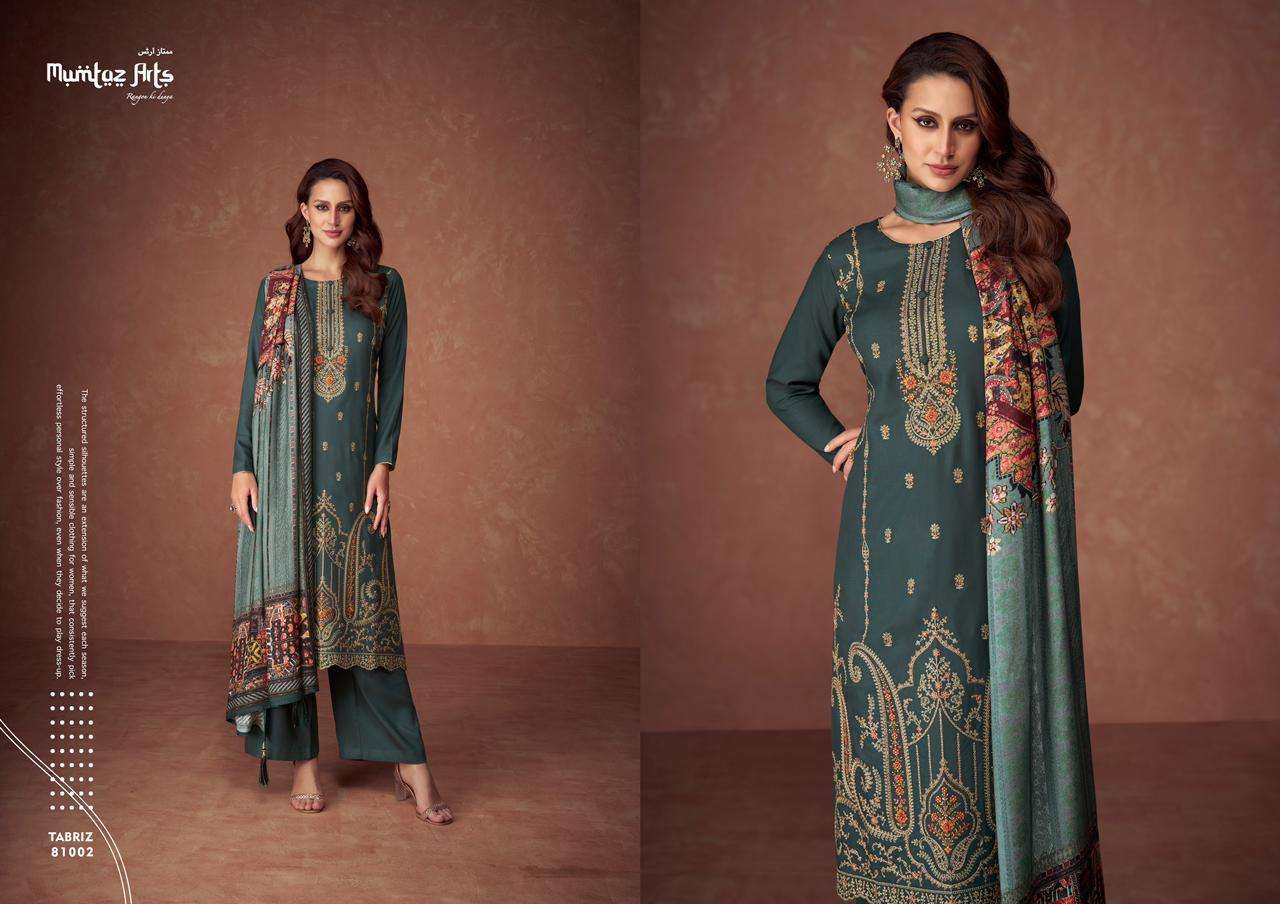 mumtaz art The Tabriz viscose regal look salwar suit catalog