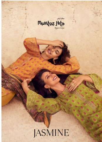 mumtaz arts jasmine pashmina exclusive print salwar suit catalog