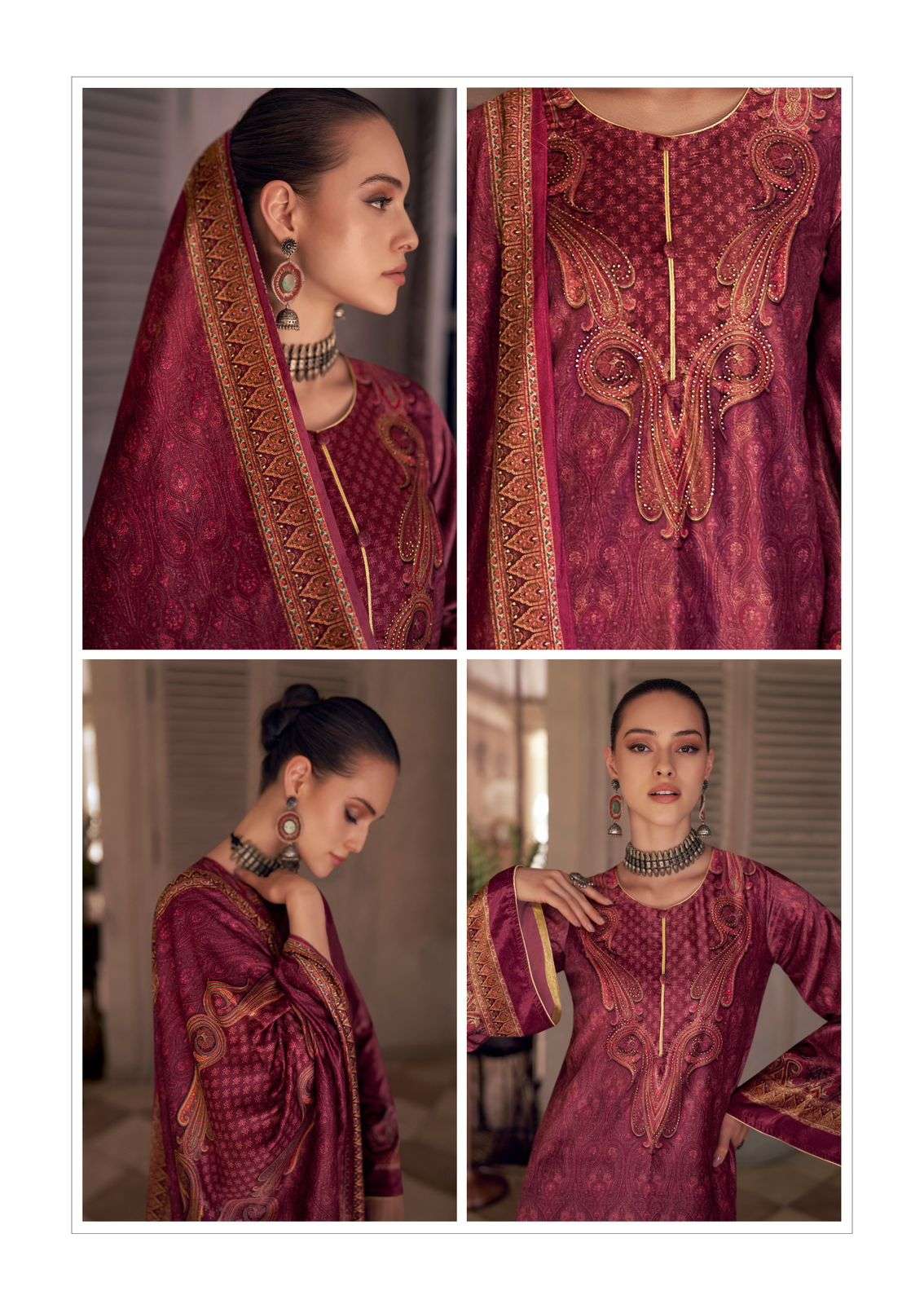 mumtaz arts the festive edit velvet exclusive look salwar suit catalog