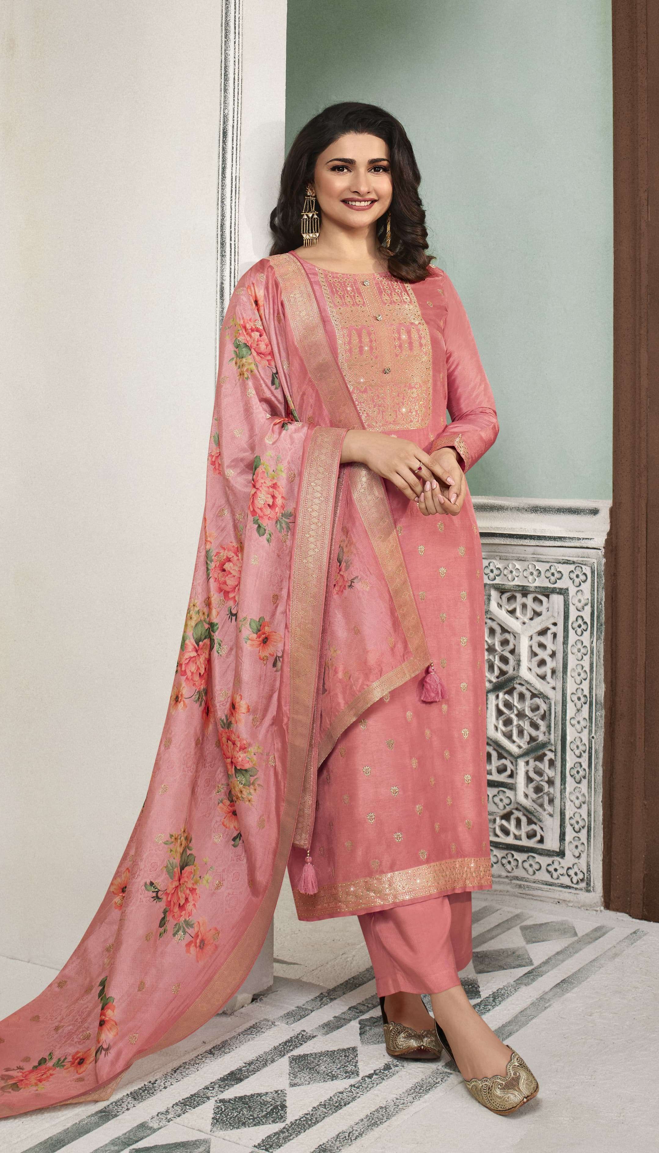 vinay fashion kuleesh zareena 8 dola jaquard exclusive look salwar suit catalog