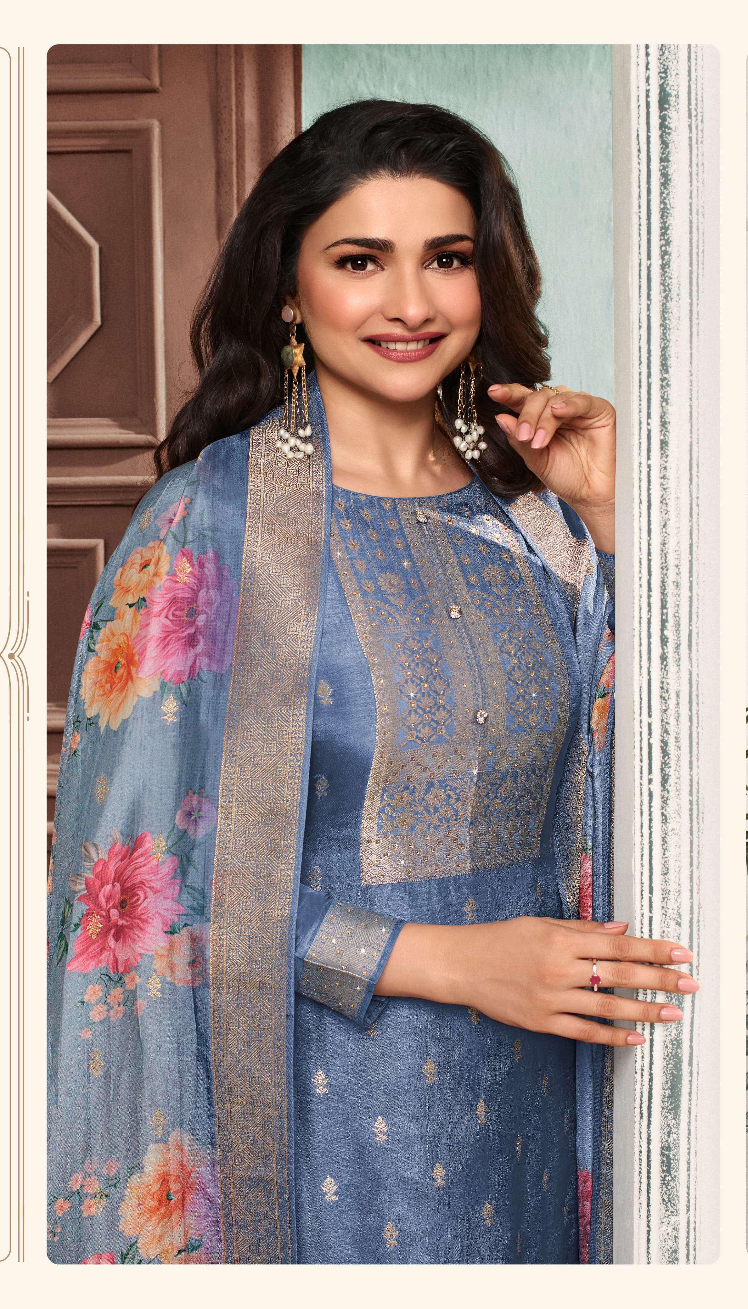 vinay fashion kuleesh zareena 8 dola jaquard exclusive look salwar suit catalog