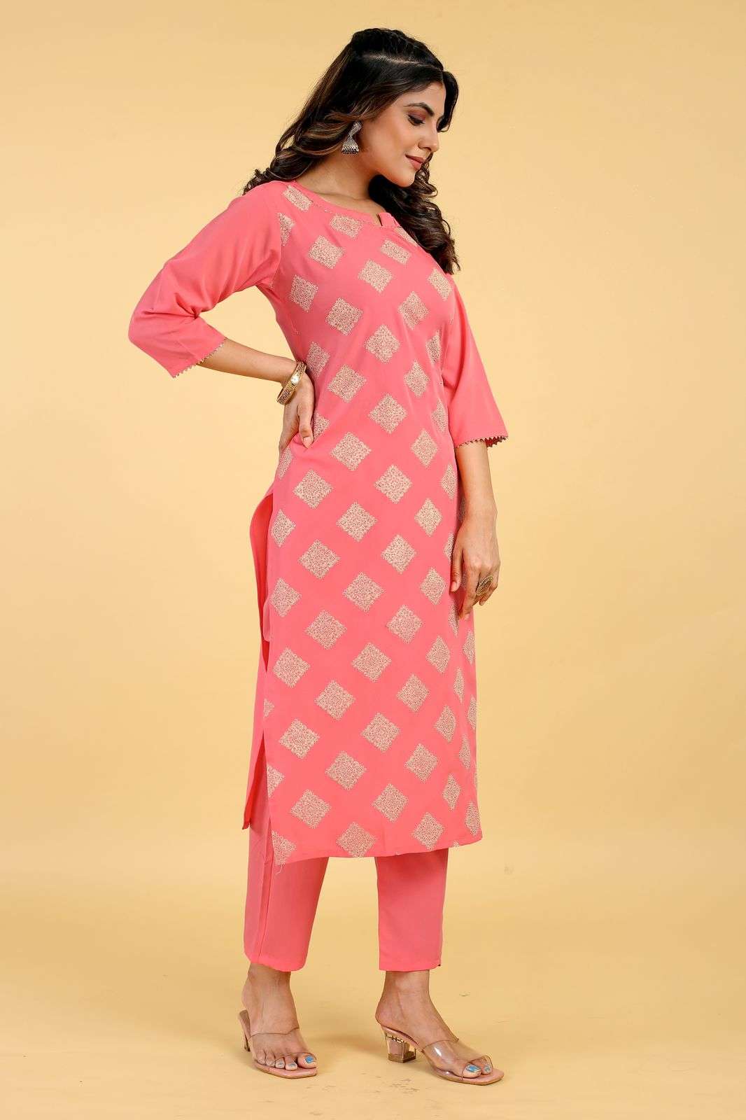 seamore pooja 3 crape decent look kurti bottom catalog