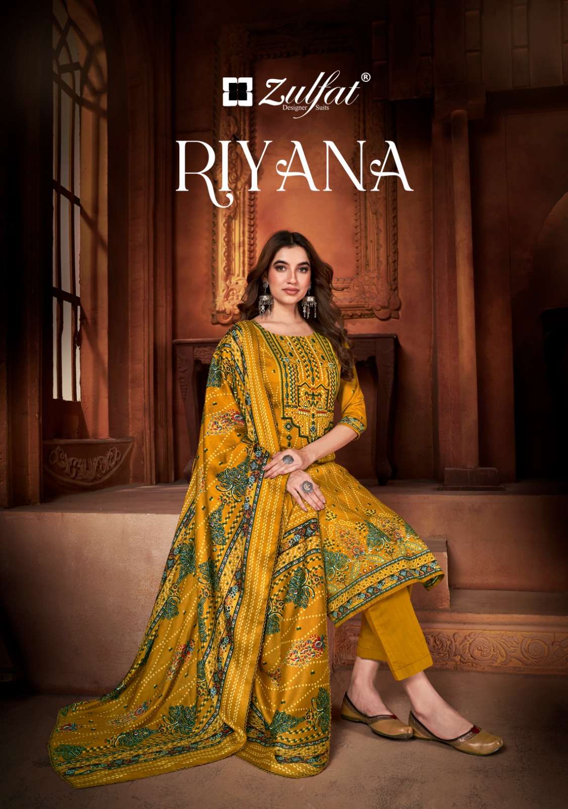 zulfat designer suits riyana wool pashmina elegant look salwqar suit catalog