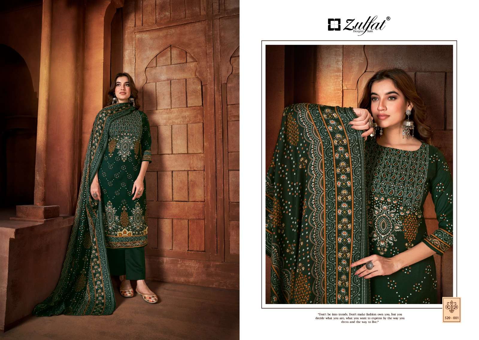 zulfat designer suits riyana wool pashmina elegant look salwqar suit catalog