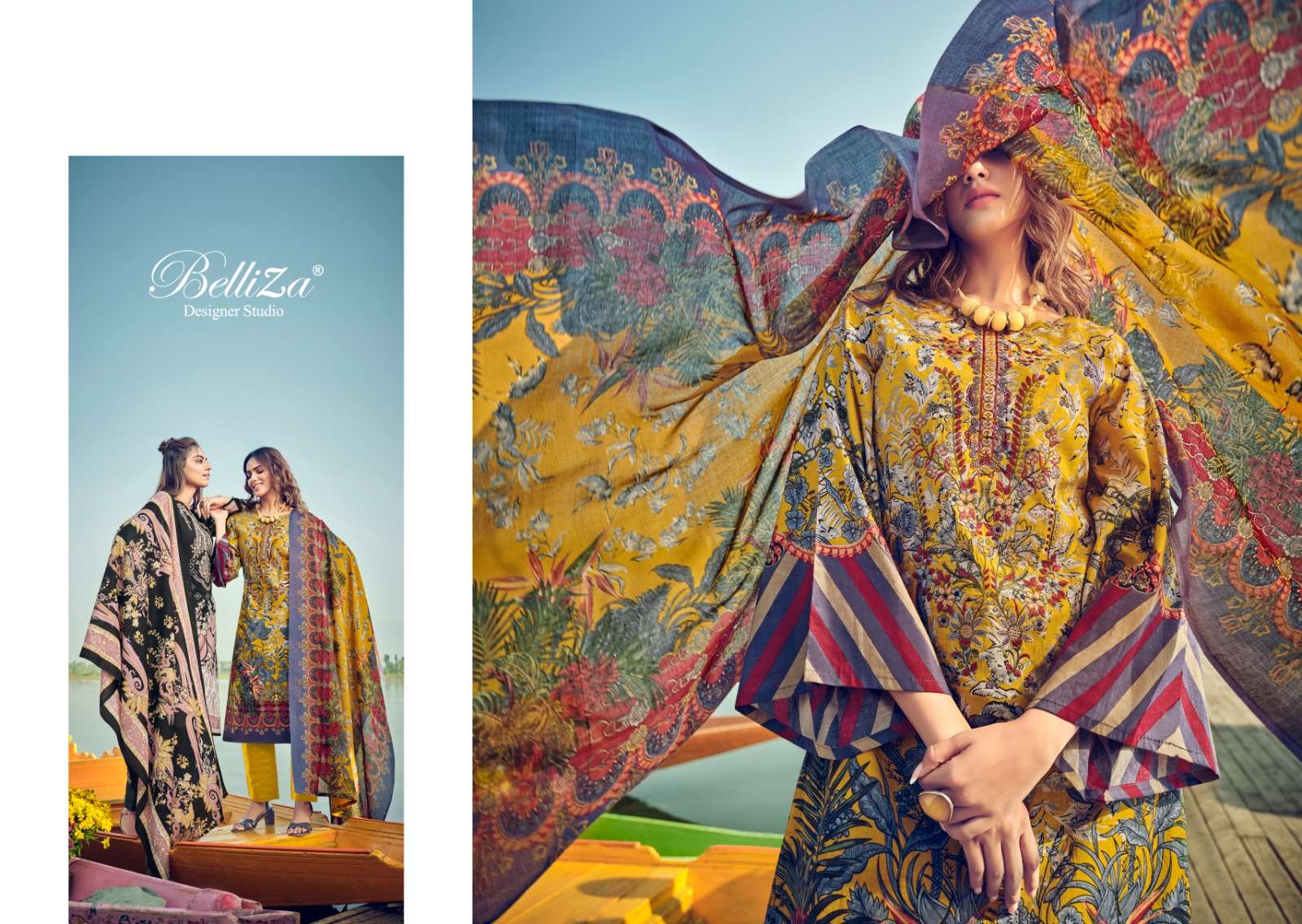 belliza designer studio naira vol 22 mal mal cotton elegant salwar suit catalog