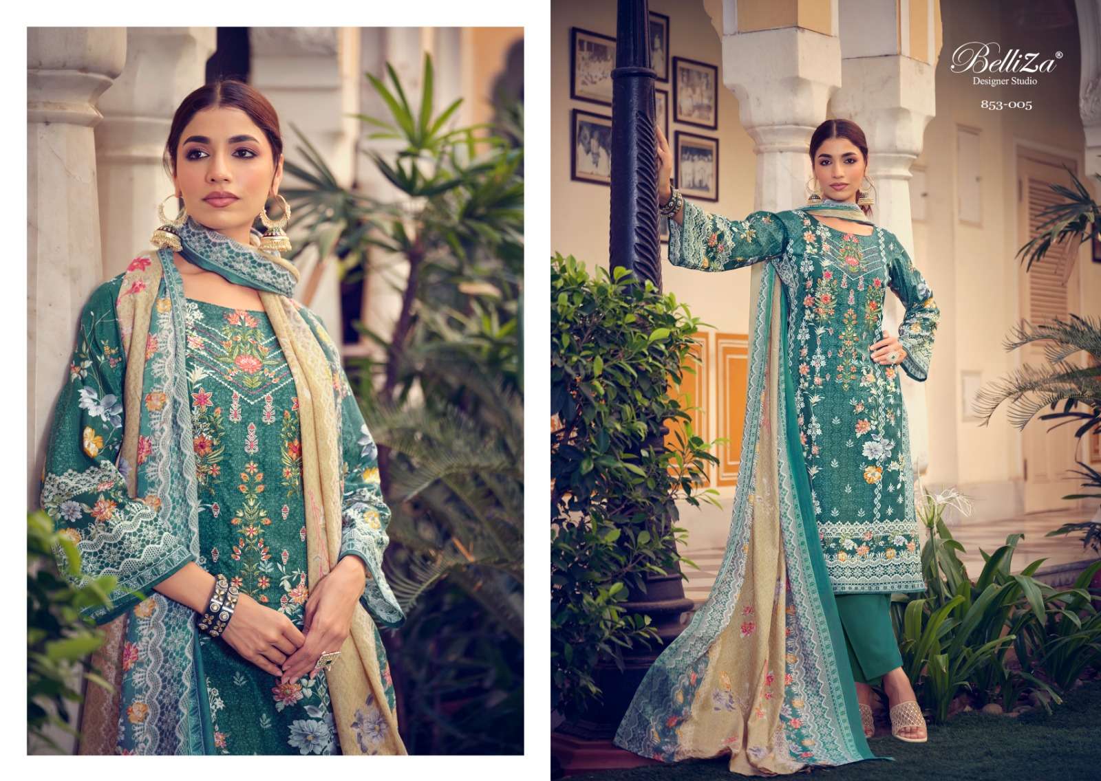 belliza designer studio  naira vol 23 cotton elegant salwar suit catalog