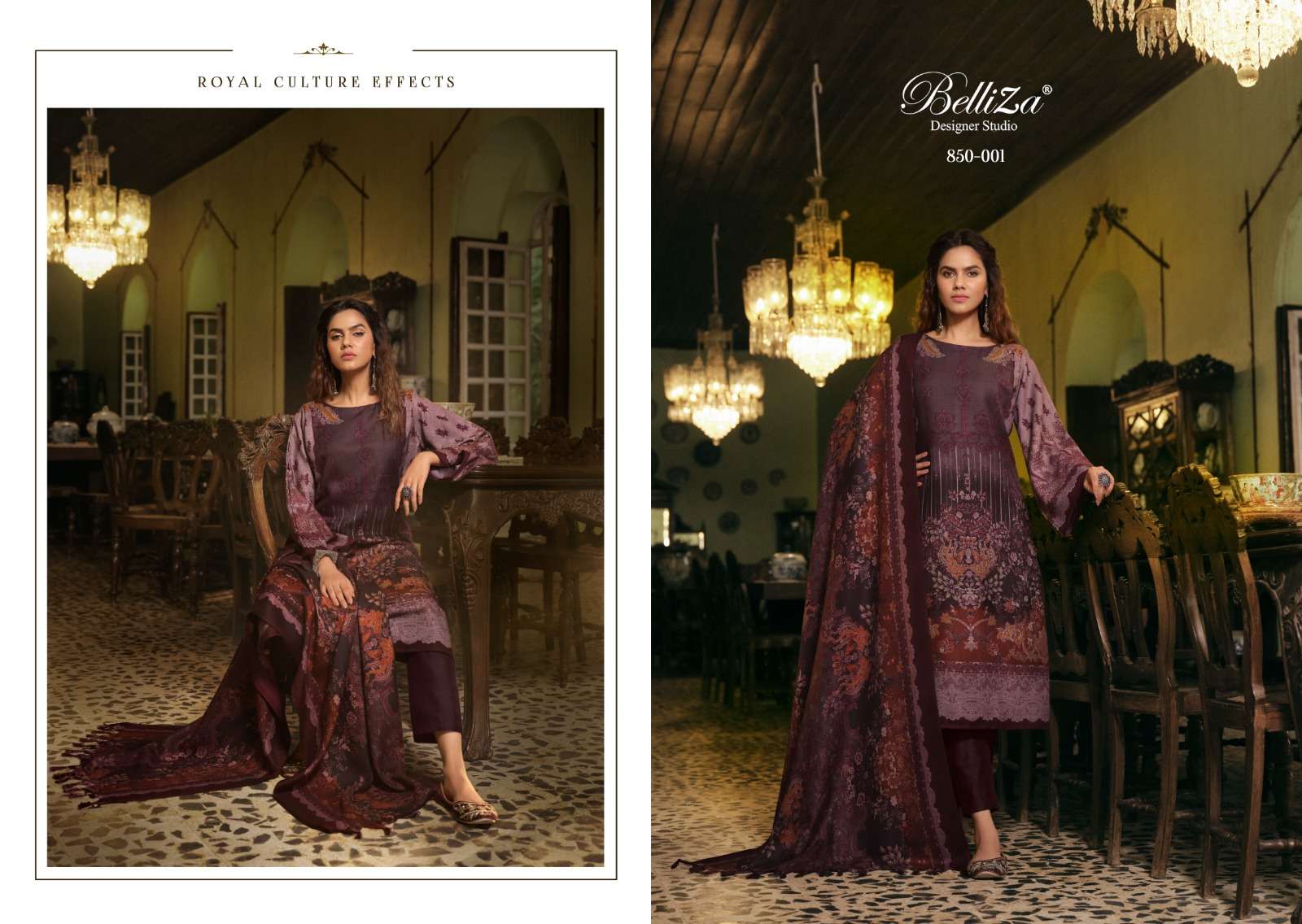 belliza designer studio qurbat wool winter alpine elegant salwar suit catalog