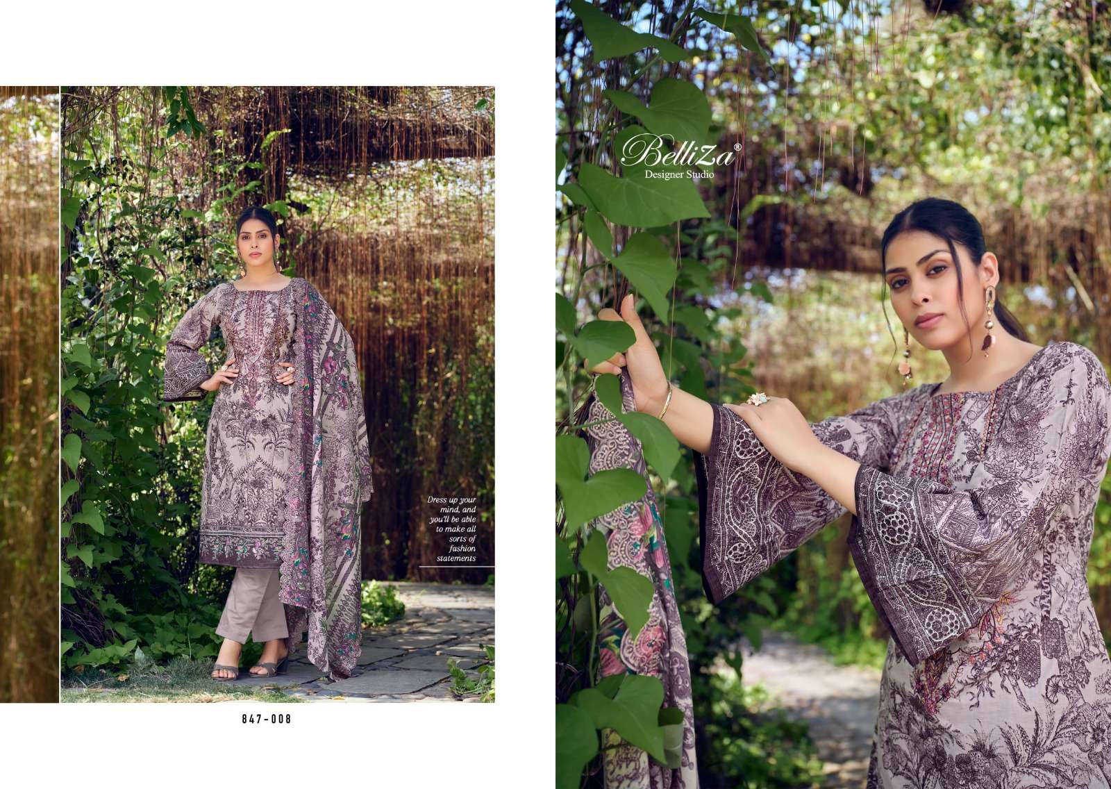 belliza designer studio  guzarish cotton ecxlusive print salwar suit catalog