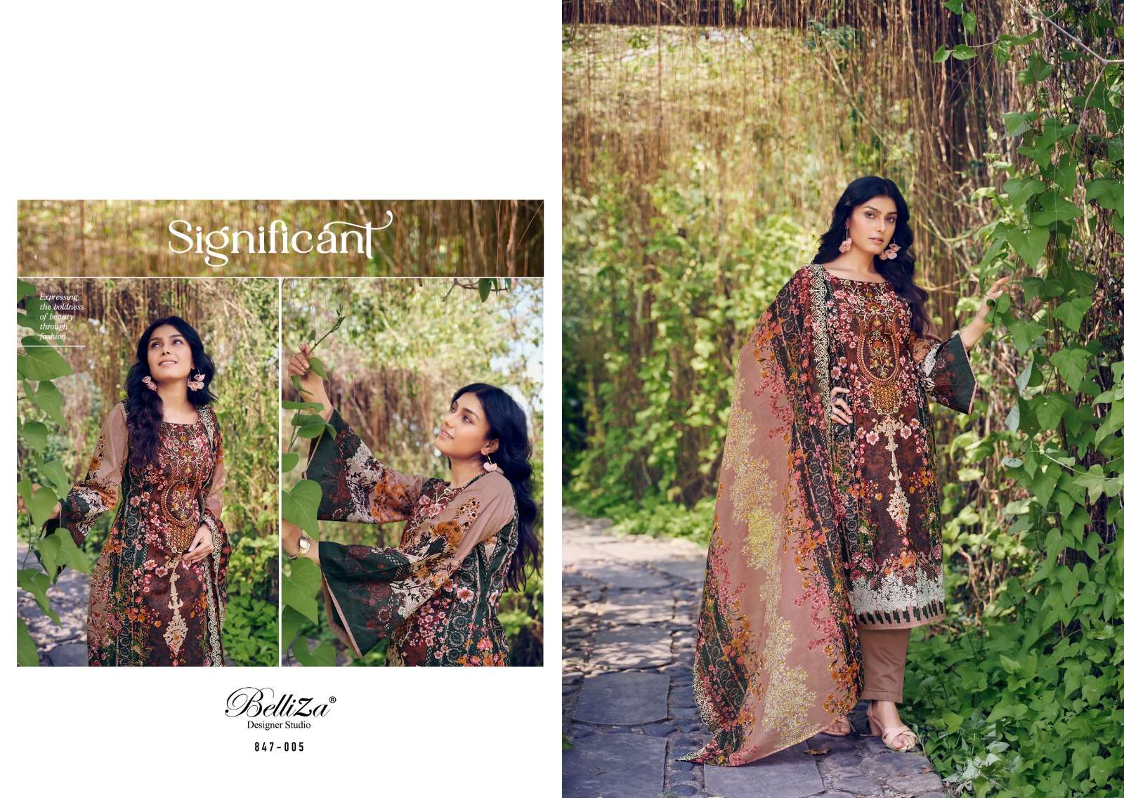 belliza designer studio  guzarish cotton ecxlusive print salwar suit catalog