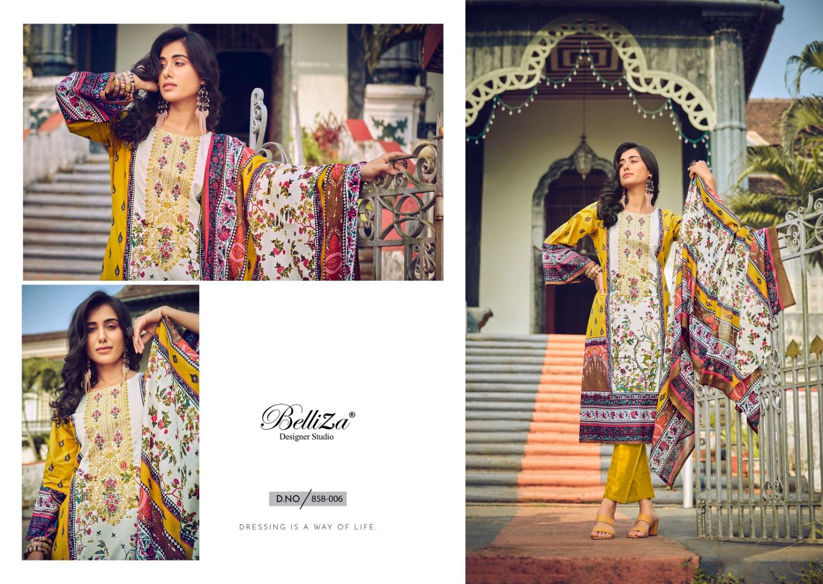 belliza designer studio naira vol 24 cotton elegant salwar suit catalog