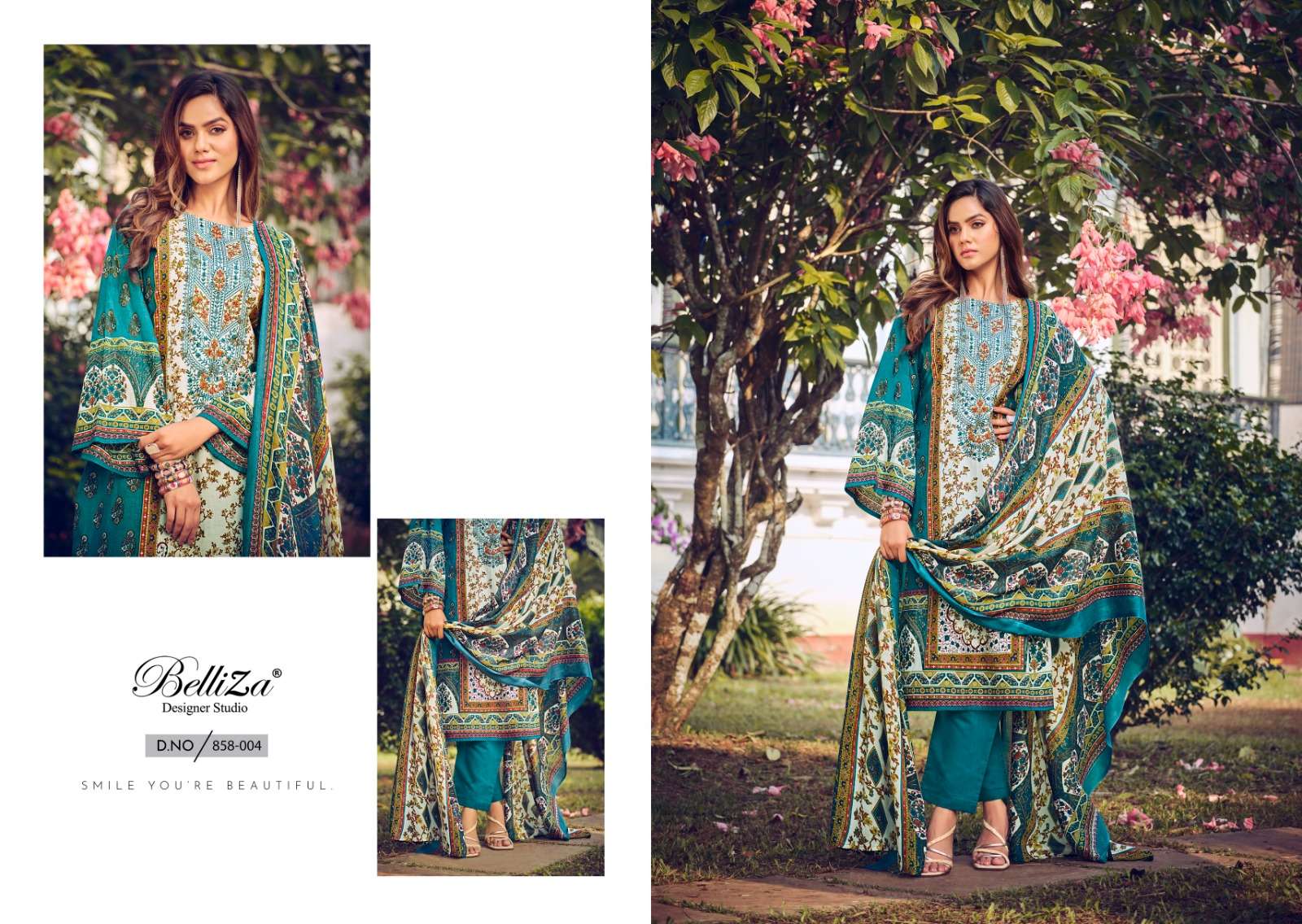 belliza designer studio naira vol 24 cotton elegant salwar suit catalog