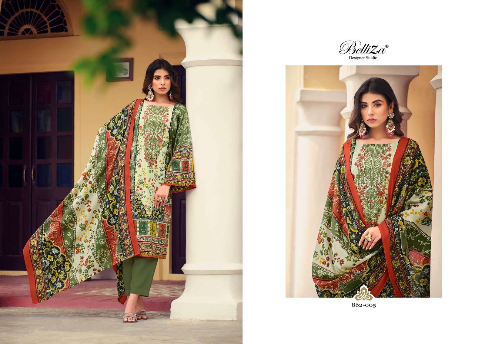 belliza designer studio naira vol 25 cotton ecxlusive print salwar suit catalog