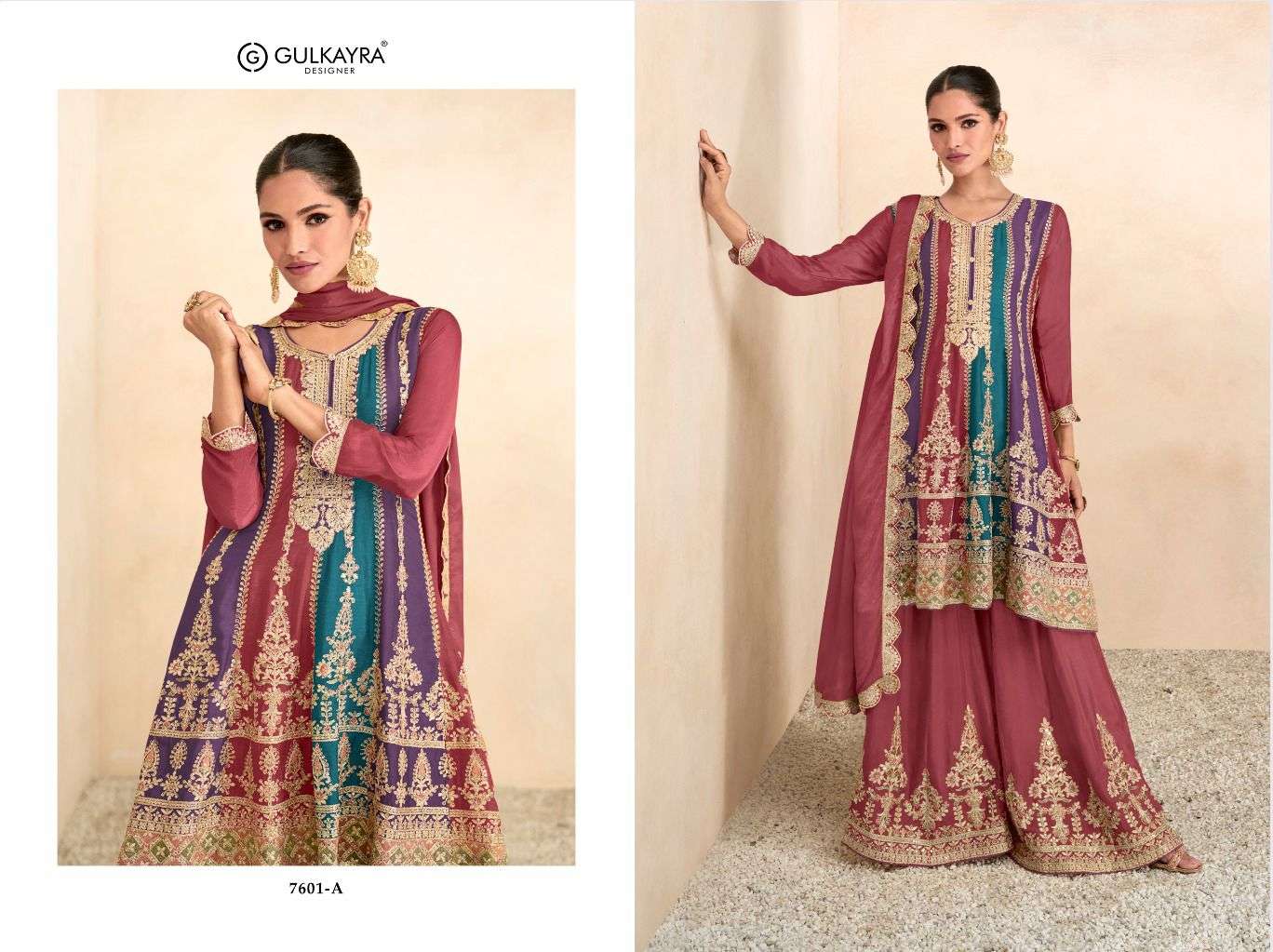 gulkayra platinum preet platinum chinon innovative look salwar suit catalog