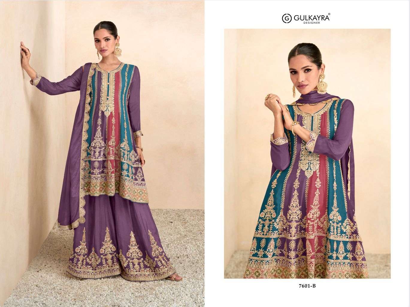 gulkayra platinum preet platinum chinon innovative look salwar suit catalog