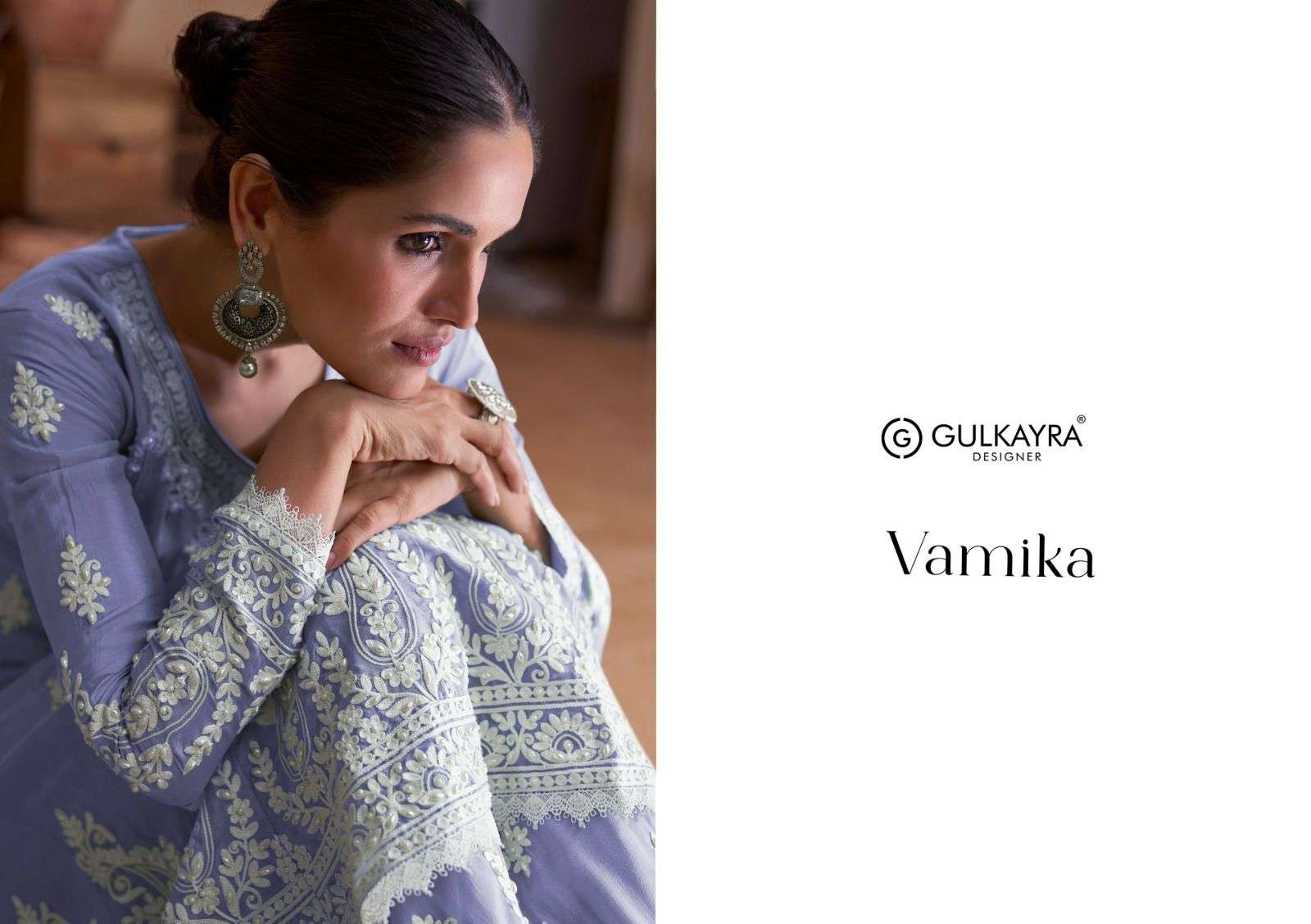 gulkayra vamika real silk exclusive look salwar suit catalog