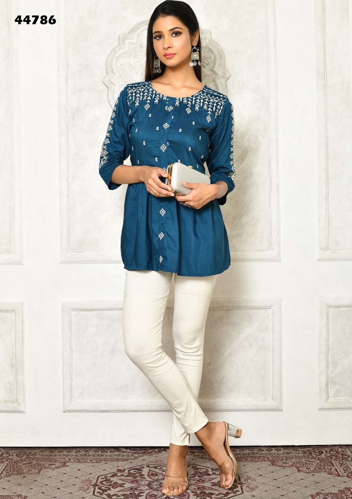 mahotsav marina viscose attrective look tops catalog