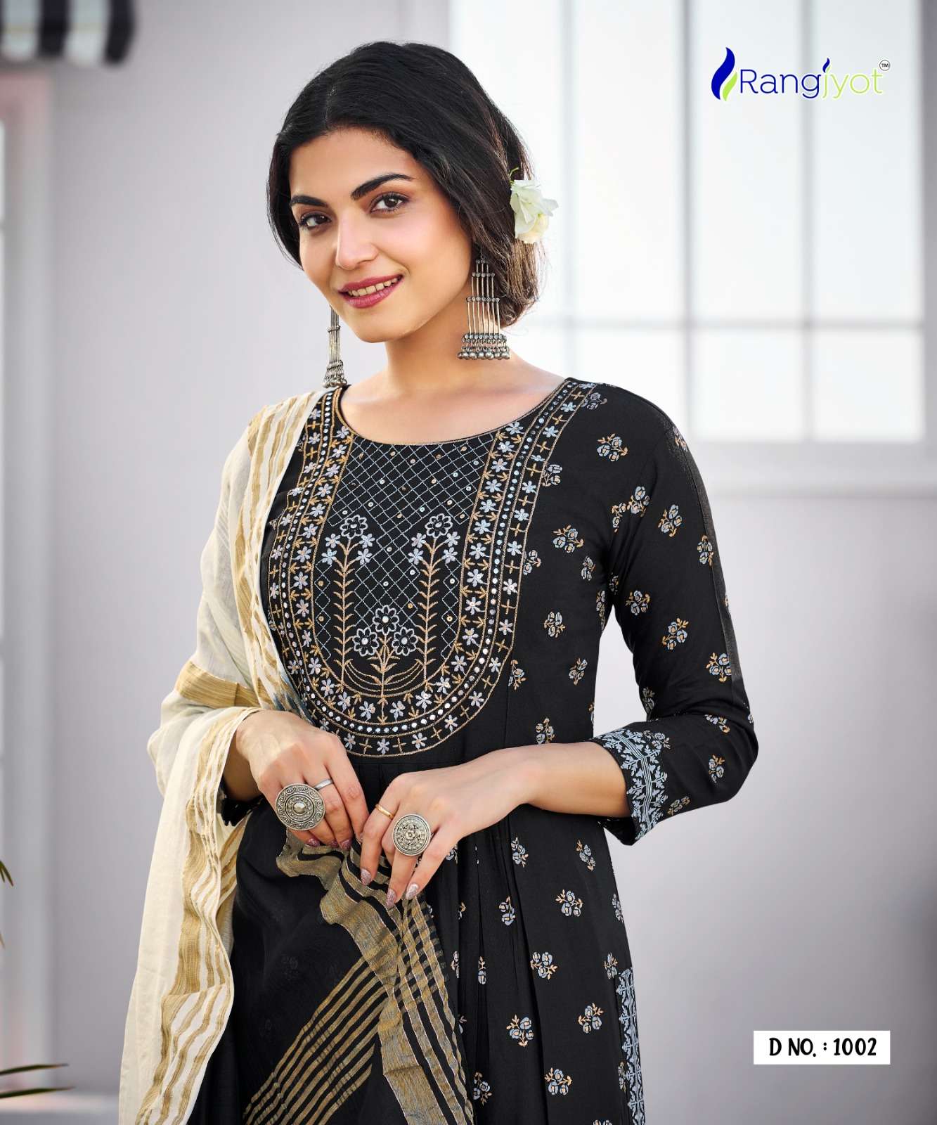 rangjyot rangmanch vol 2beautiful look kurti  with pant  dupatta catalog