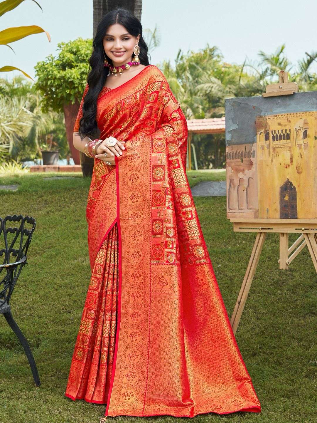 sangam prints vaibhavi silk vol 3 kanjivaram silk elegant look saree catalog