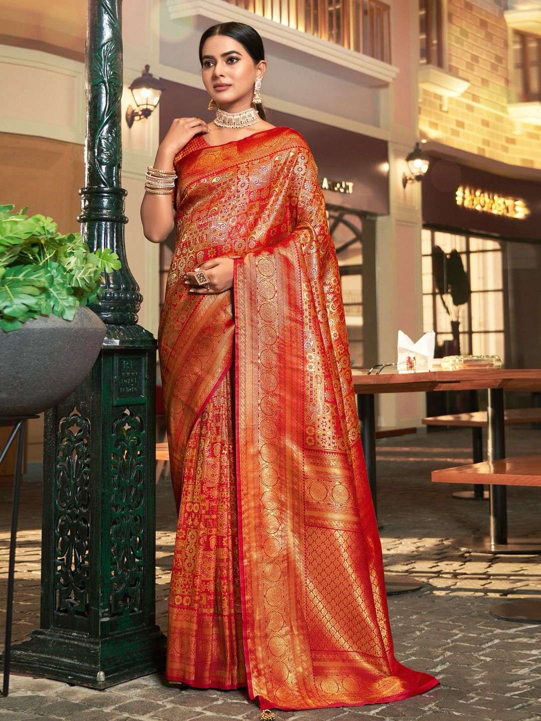 sangam prints vaibhavi silk vol 5 kanjivaram silk regal saree catalog