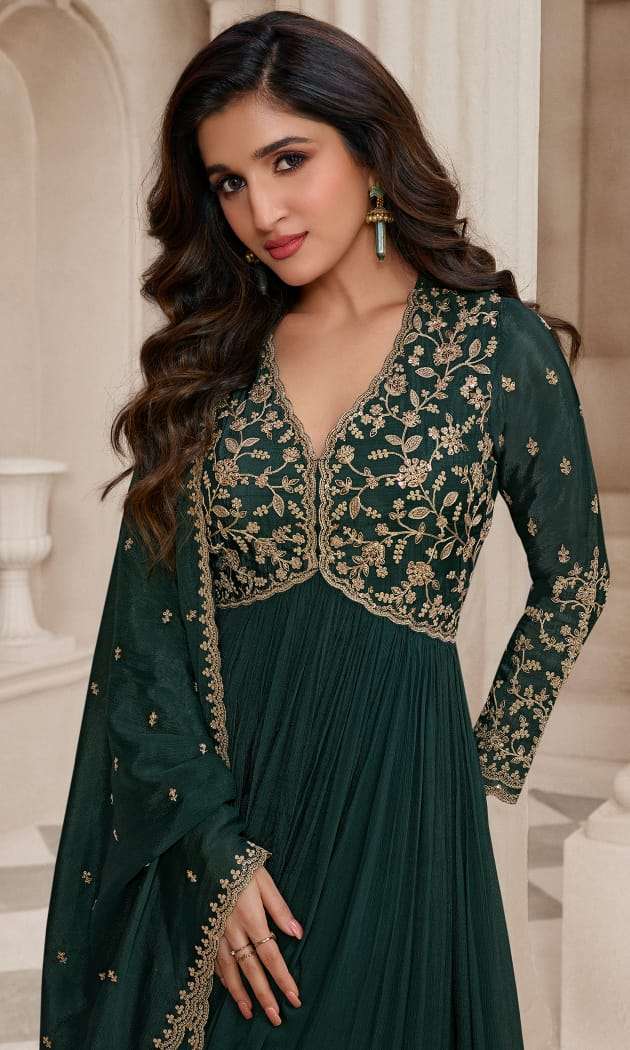 vinay fashion kuleesh sabina chinon decent embroidery look salwar suit catalog