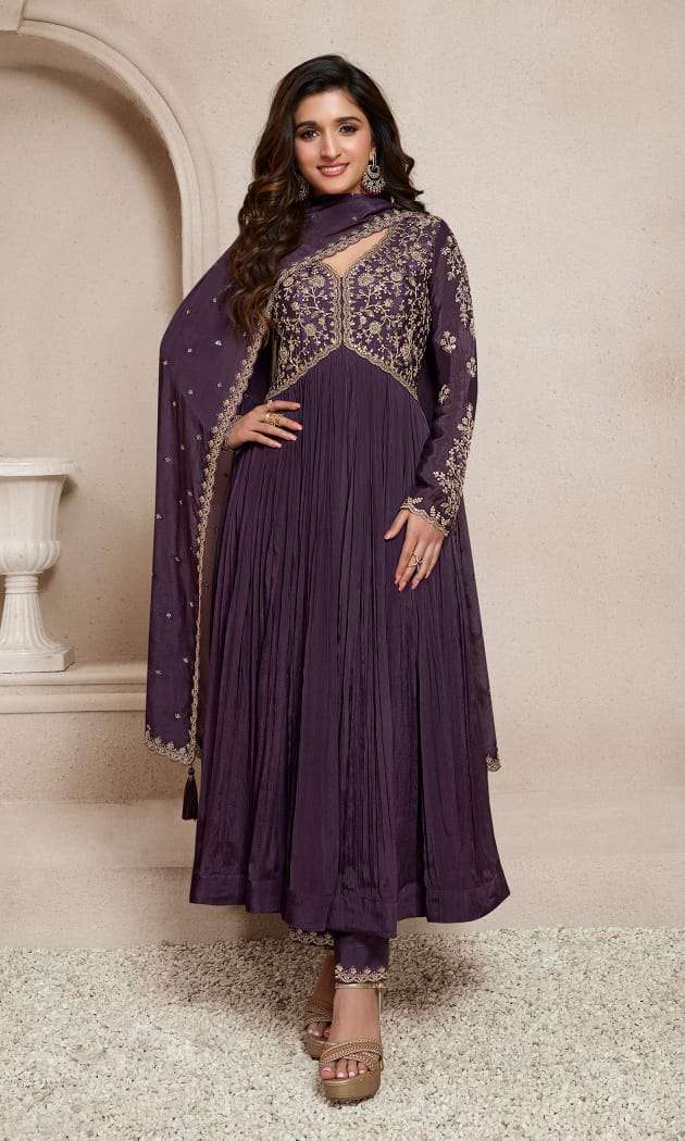 vinay fashion kuleesh sabina chinon decent embroidery look salwar suit catalog