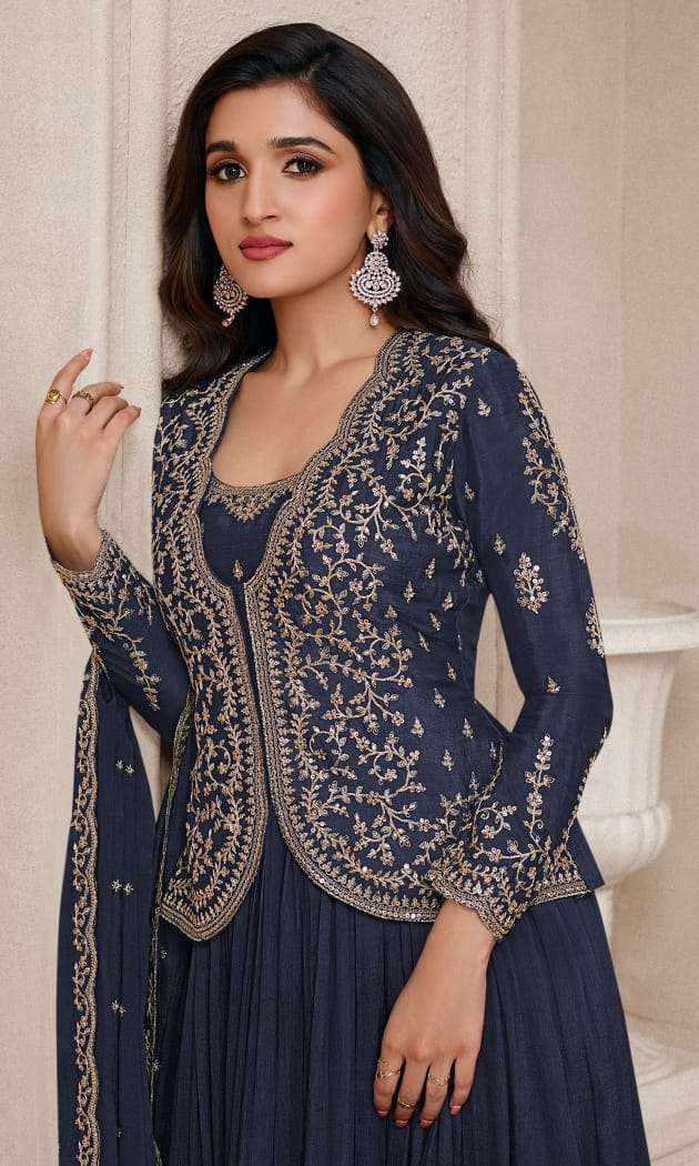 vinay fashion kuleesh sabina chinon decent embroidery look salwar suit catalog