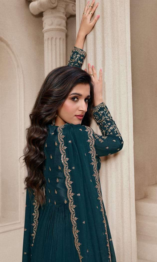 vinay fashion kuleesh sabina chinon decent embroidery look salwar suit catalog