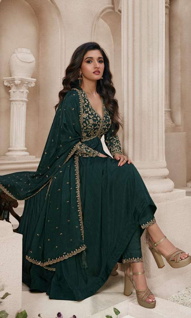 vinay fashion kuleesh sabina chinon decent embroidery look salwar suit catalog