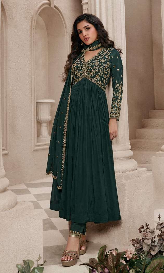 vinay fashion kuleesh sabina chinon decent embroidery look salwar suit catalog