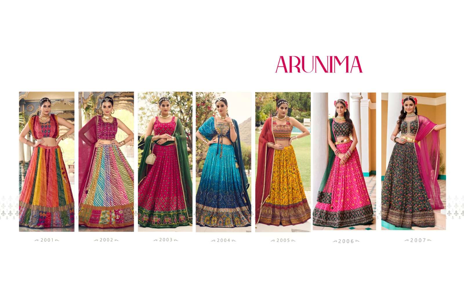 virasat arunima chinon beautiful look lehenga choli catalog