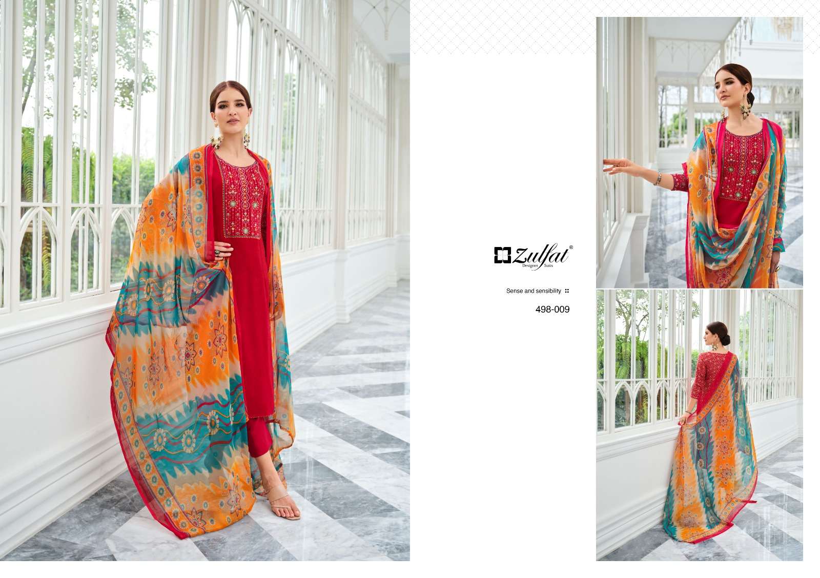 zulfat designer suits jashn viscoce reyon innovative look salwqar suit catalog