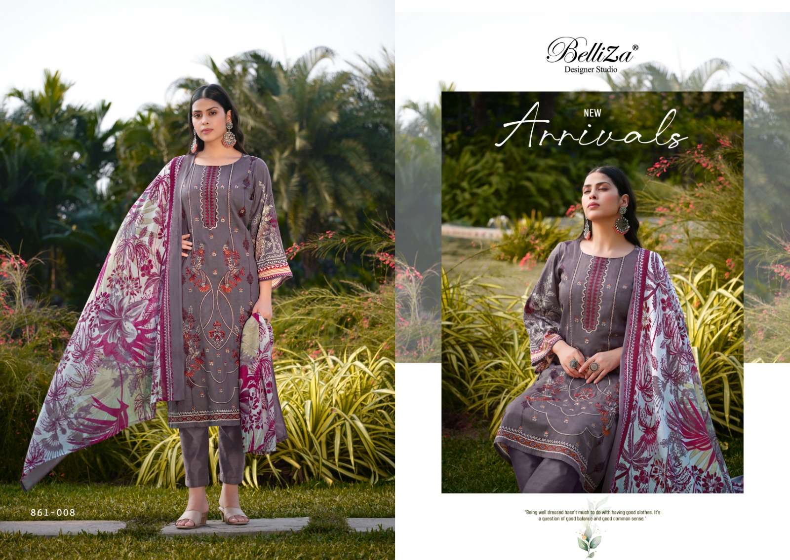 belliza designer studio lavnya mal mal cotton elegant salwar suit catalog