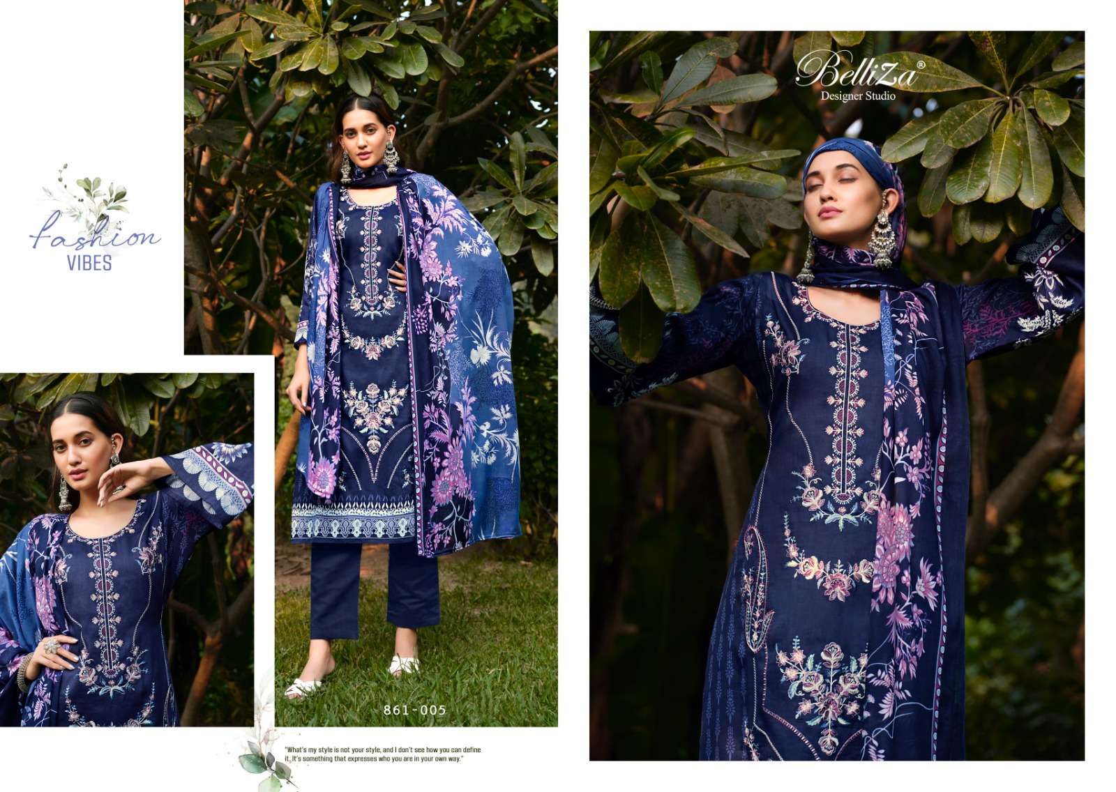 belliza designer studio lavnya mal mal cotton elegant salwar suit catalog