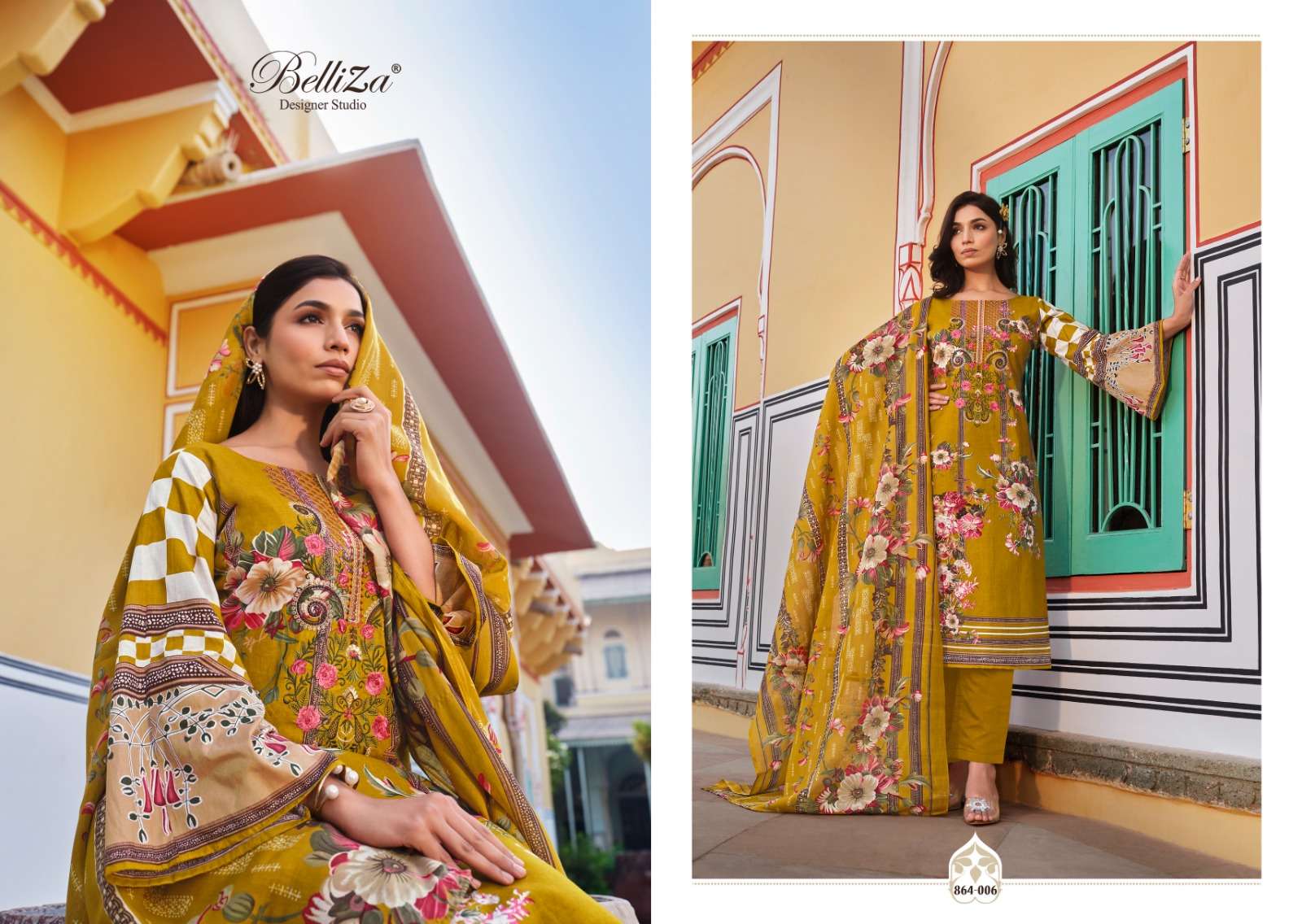 belliza designer studio  naira vol 26 mal mal cotton elegant salwar suit catalog