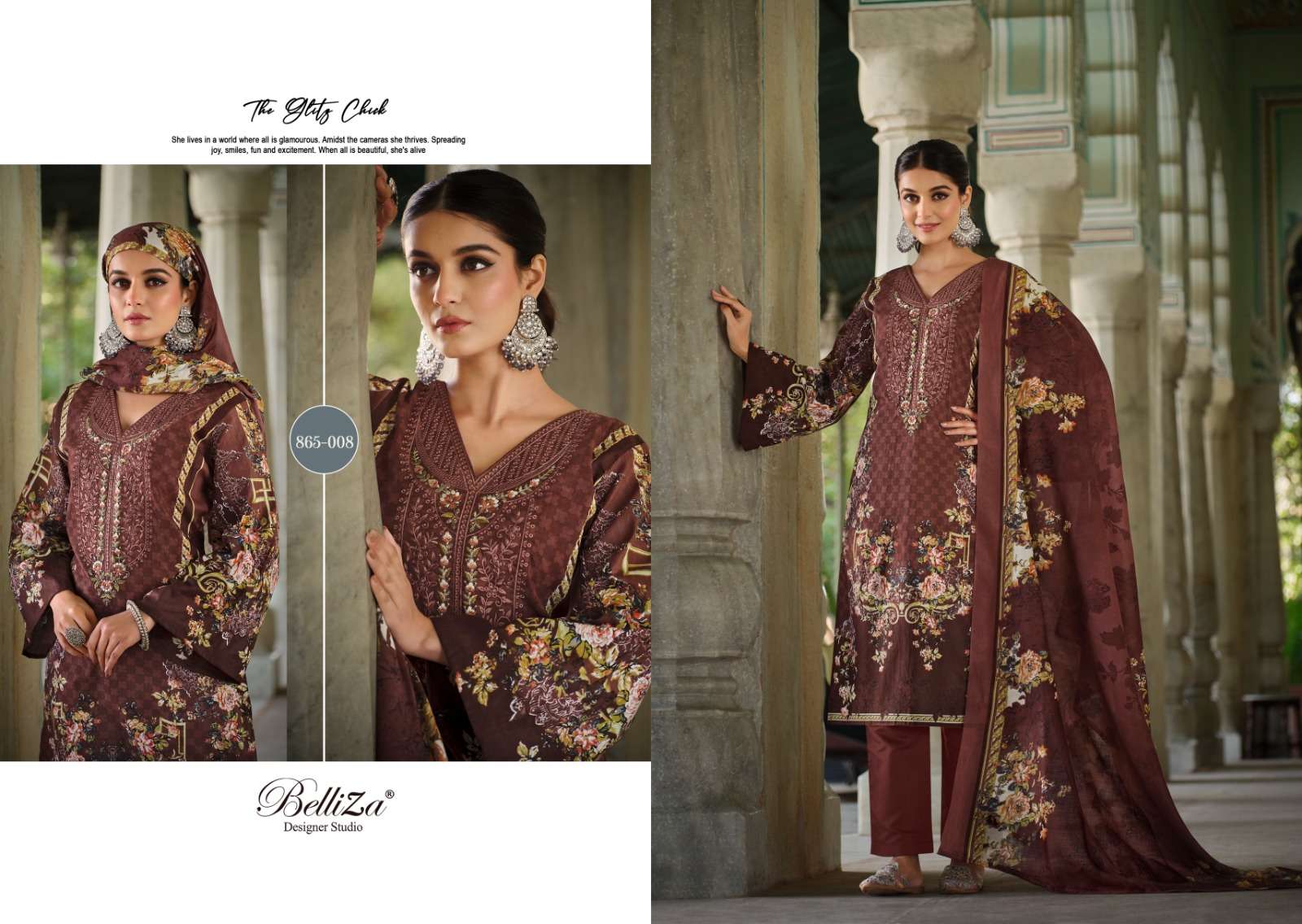 belliza designer studio  naira vol 28 cotton elegant salwar suit catalog