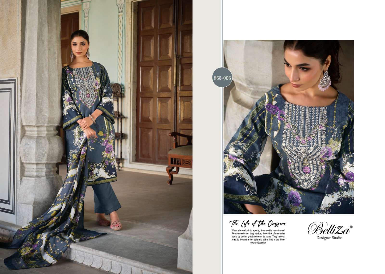 belliza designer studio  naira vol 28 cotton elegant salwar suit catalog