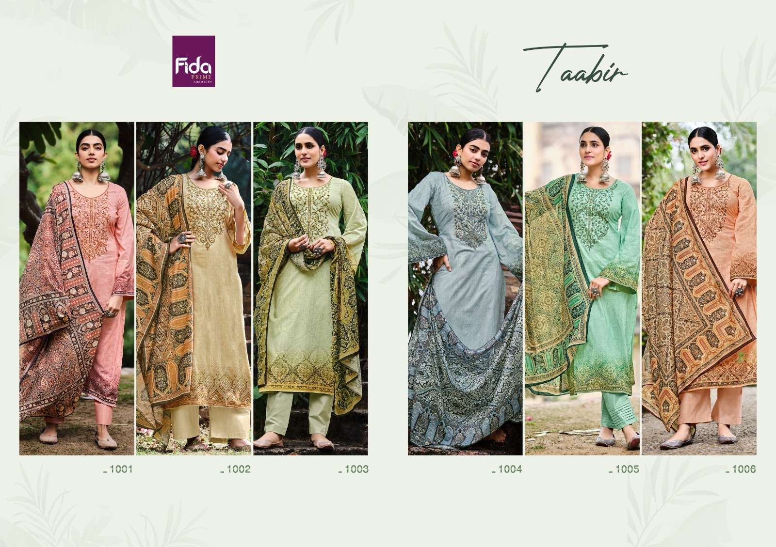 fida taabir lawn cotton innovative look salwar suit catalog